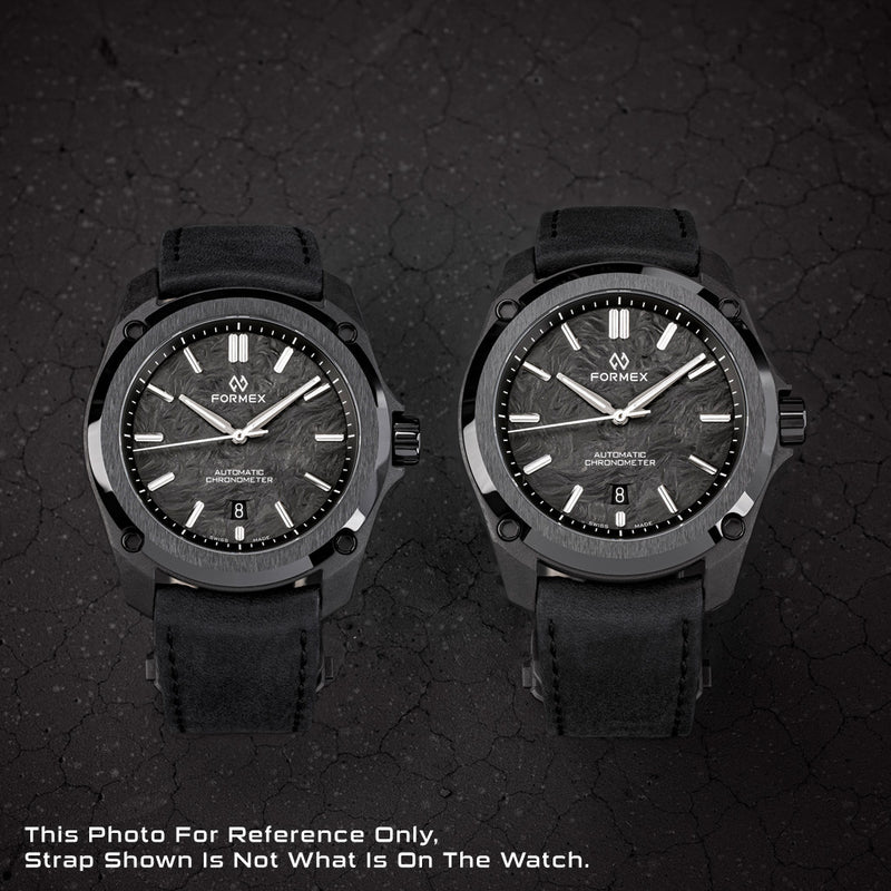 Formex Essence Leggera FortyOne (41mm) COSC Automatic Carbon Case Watch with Electric Blue Dial #0331.4.6339.844 watches