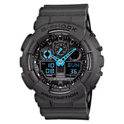 Casio G-Shock GA-100 Series in Black and Blue #GA100C-8A