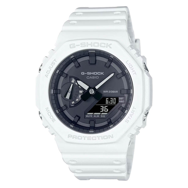 Casio G-Shock 2100 Series in White #GA2100-7A