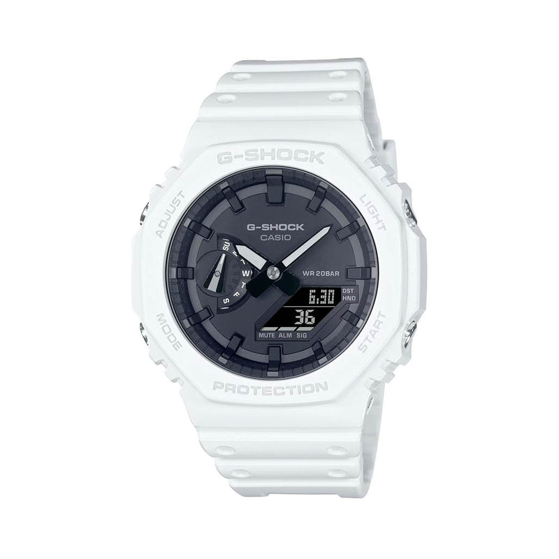 Casio G-Shock 2100 Series in White #GA2100-7A