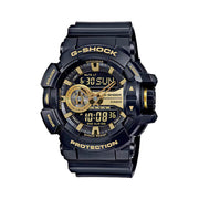 Casio G-Shock GA-400 Series in Black and Gold #GA400GB-1A9