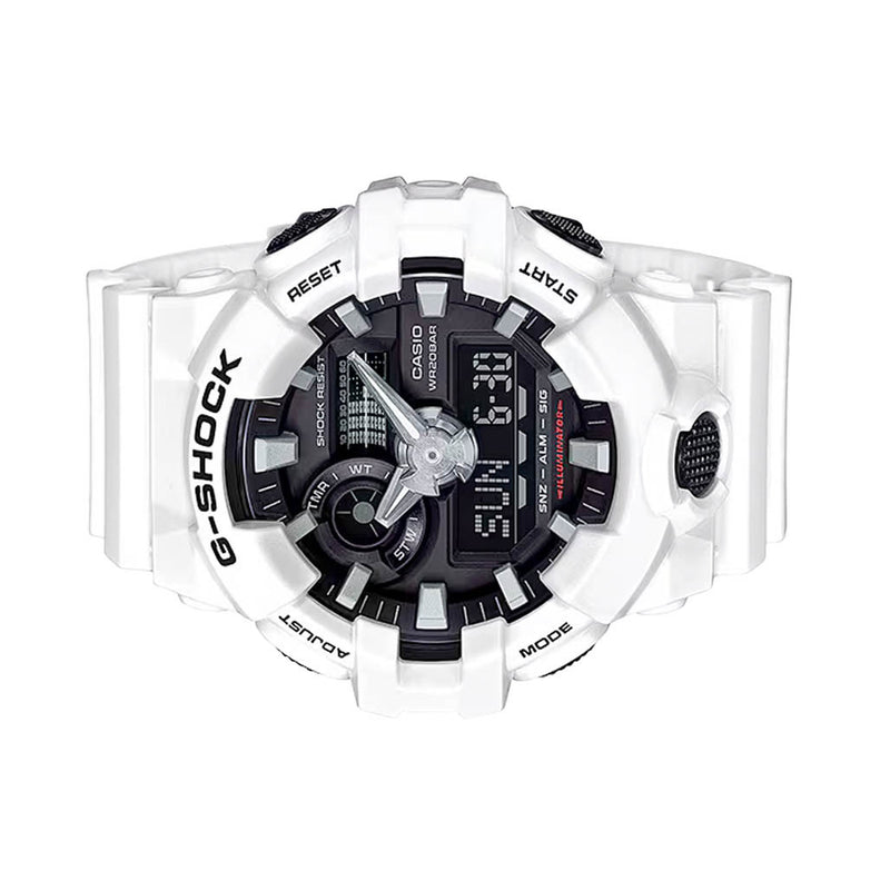 Casio G-Shock GA-100 Series in White #GA700-7A
