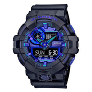Casio G-Shock GA-700 Series in Black and Purple #GA700VB-1A