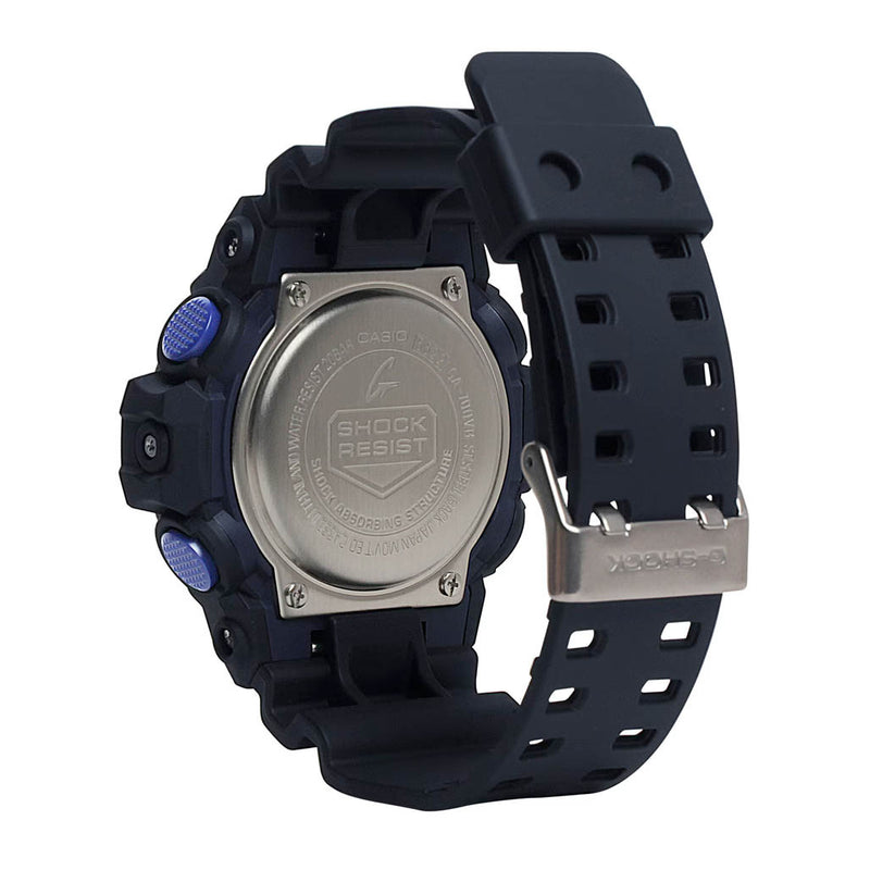 Casio G-Shock GA-700 Series in Black and Purple #GA700VB-1A