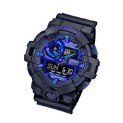 Casio G-Shock GA-700 Series in Black and Purple #GA700VB-1A