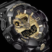 Casio G-Shock GA-700 Series in Black and Gold #GA710GB-1A