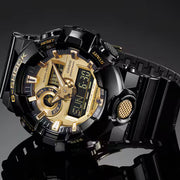 Casio G-Shock GA-700 Series in Black and Gold #GA710GB-1A
