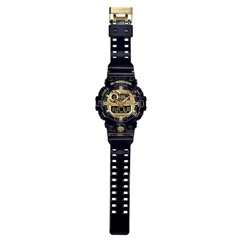 Casio G-Shock GA-700 Series in Black and Gold #GA710GB-1A