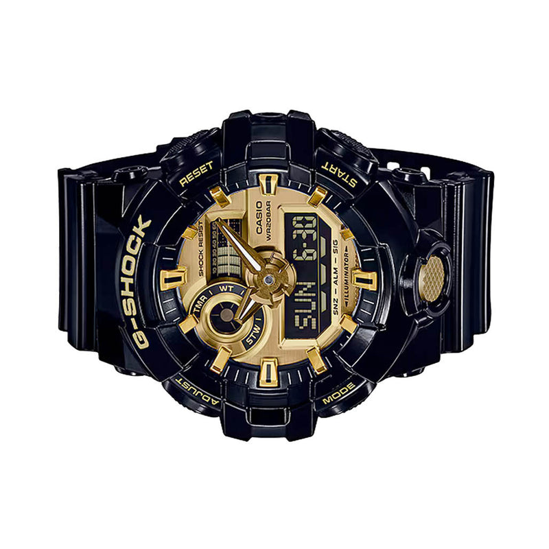 Casio G-Shock GA-700 Series in Black and Gold #GA710GB-1A