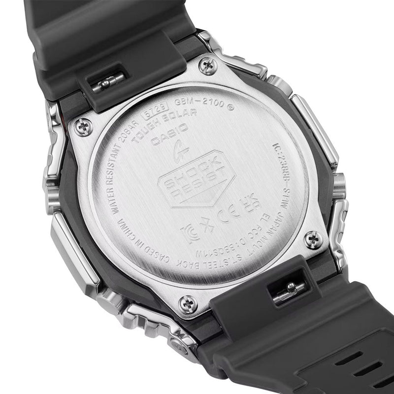 Casio G-Shock G-Steel 2100 Series with Green Dial #GBM2100A-1A3