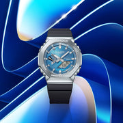 Casio G-Shock G-Steel 2100 Series with Blue Dial #GBM2100A-2B