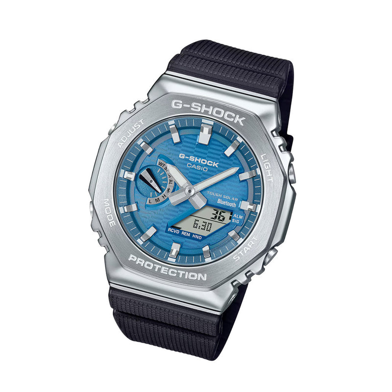 Casio G-Shock G-Steel 2100 Series with Blue Dial #GBM2100A-2B