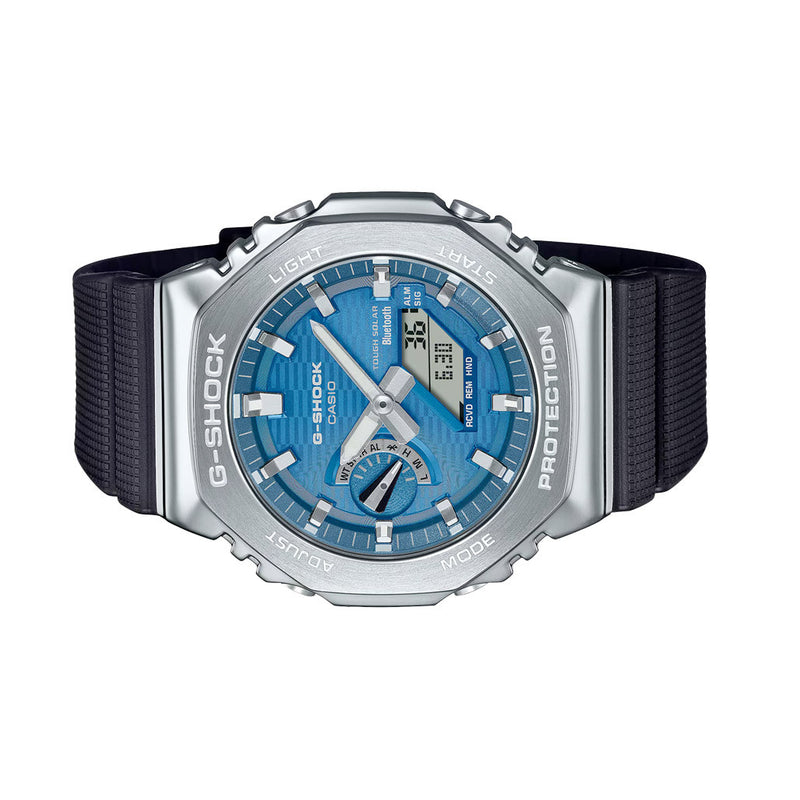 Casio G-Shock G-Steel 2100 Series with Blue Dial #GBM2100A-2B