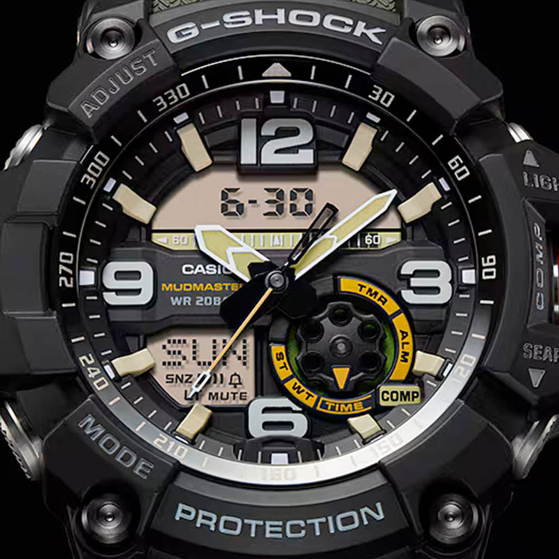 Casio G-Shock MUDMASTER in Black and Green #GG1000-1A3
