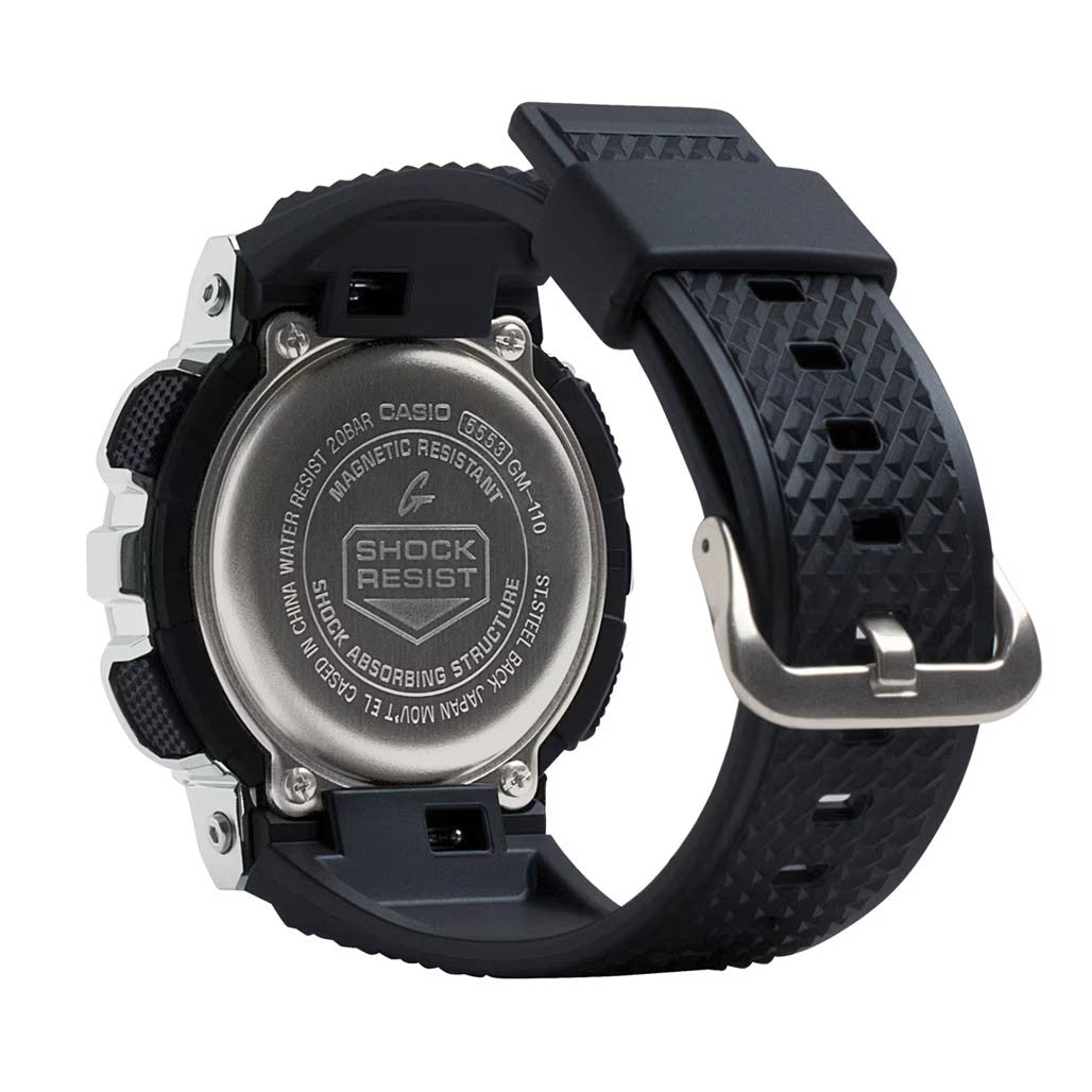Casio G-Shock GM-110 Series in Silver #GM110-1A — Long Island Watch