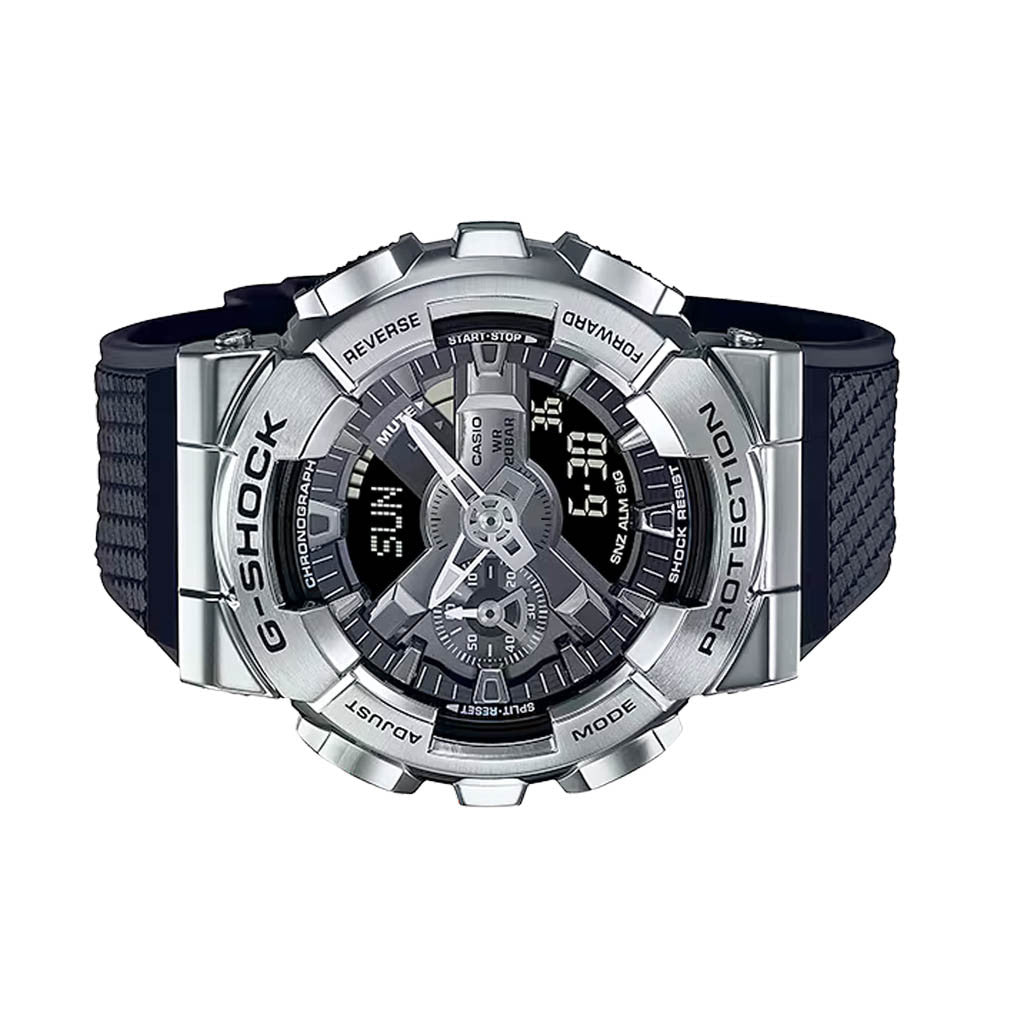 Casio G-Shock GM-110 Series in Silver #GM110-1A — Long Island Watch