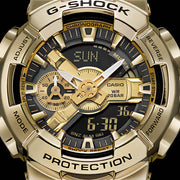 Casio G-Shock GM-110 Series in Black and Gold #GM110G-1A9