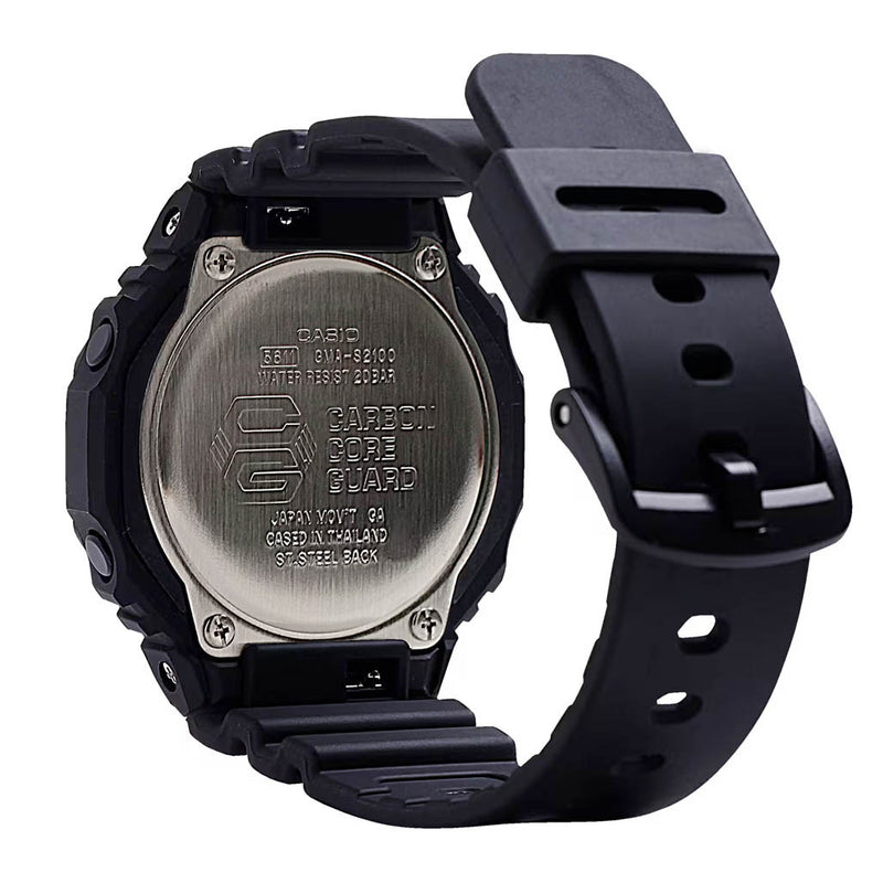 Casio G-Shock Women in Black and Rose Gold #GMAS2100-1A