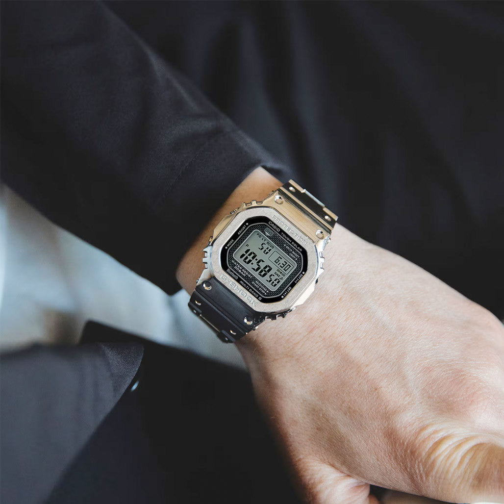 Casio G-Shock Full Metal GMW-B5000 Series all Steel #GMWB5000D-1