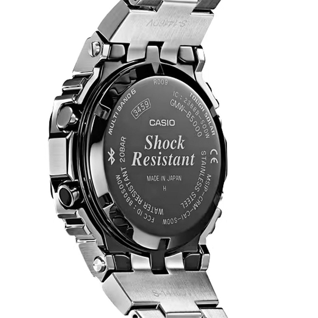 Casio G-Shock Full Metal GMW-B5000 Series all Steel #GMWB5000D-1