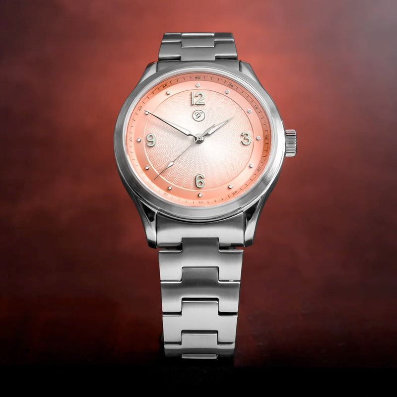 Galvin Loimu Frozen Salmon Watch on Bracelet #GVN-01