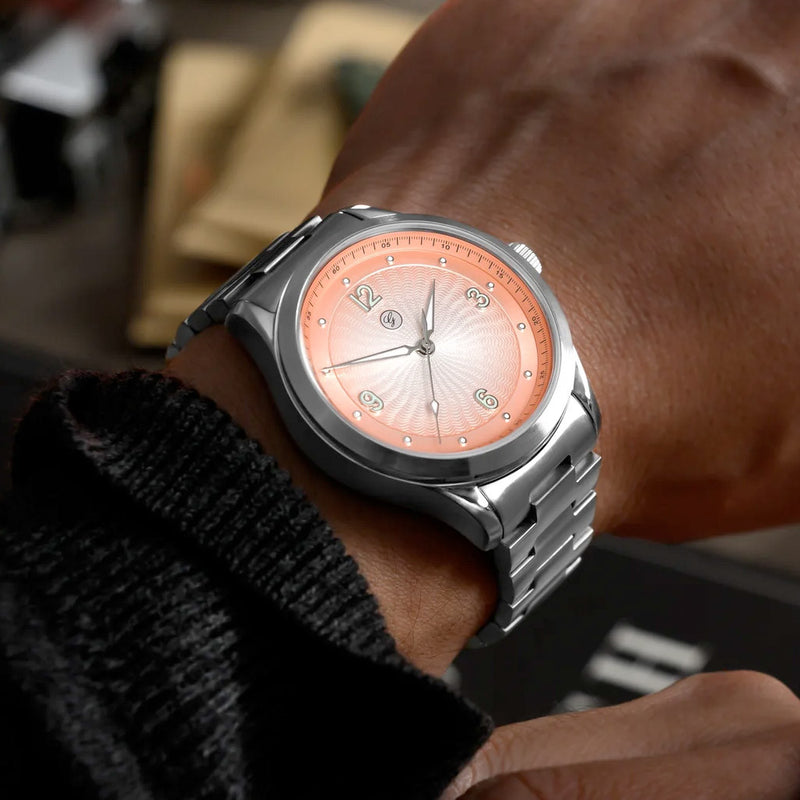 Galvin Loimu Frozen Salmon Watch on Bracelet #GVN-01