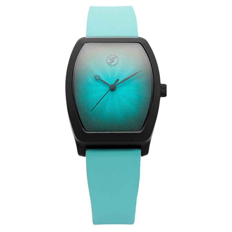 Galvin YO Limited Edition Turquoise on Rubber Strap #GVN-02