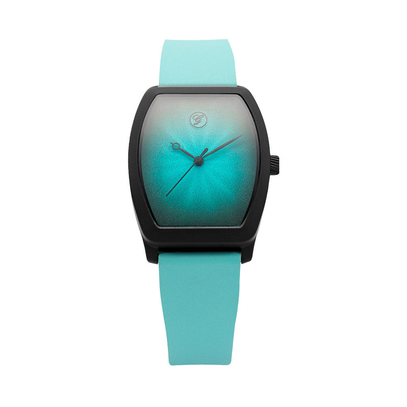 Galvin YO Limited Edition Turquoise on Rubber Strap #GVN-02