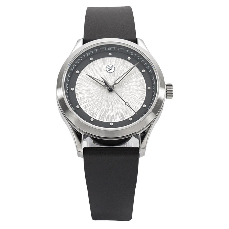 Galvin Loimu Frost Tuxedo Watch on Rubber Strap #GVN-03