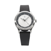 Galvin Loimu Frost Tuxedo Watch on Rubber Strap #GVN-03