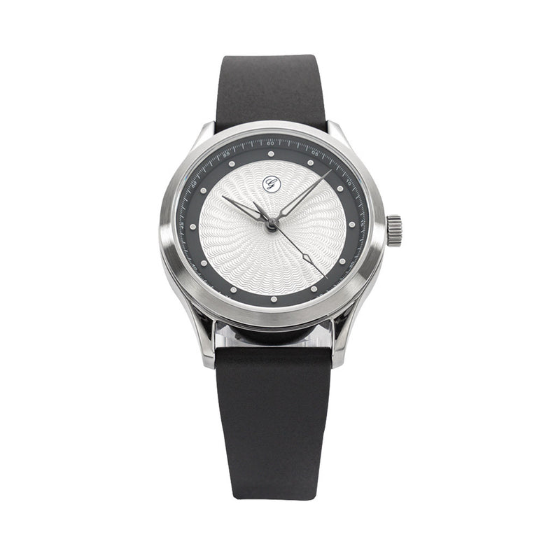 Galvin Loimu Frost Tuxedo Watch on Rubber Strap #GVN-03
