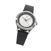 Galvin Loimu Frost Tuxedo Watch on Rubber Strap #GVN-03