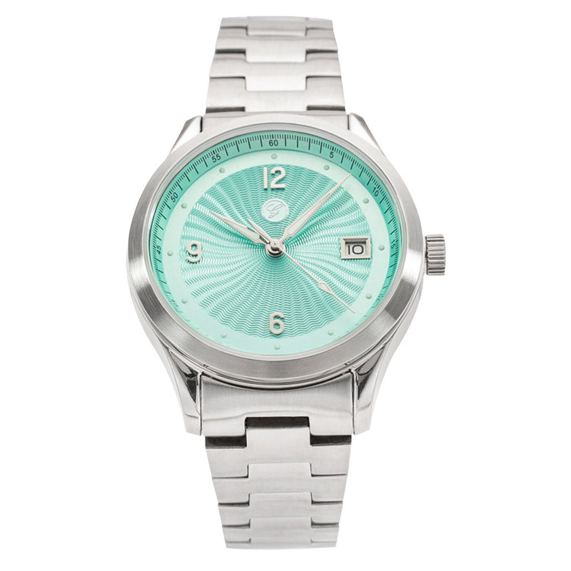 Galvin Loimu Glacier on Steel Bracelet #GVN-05