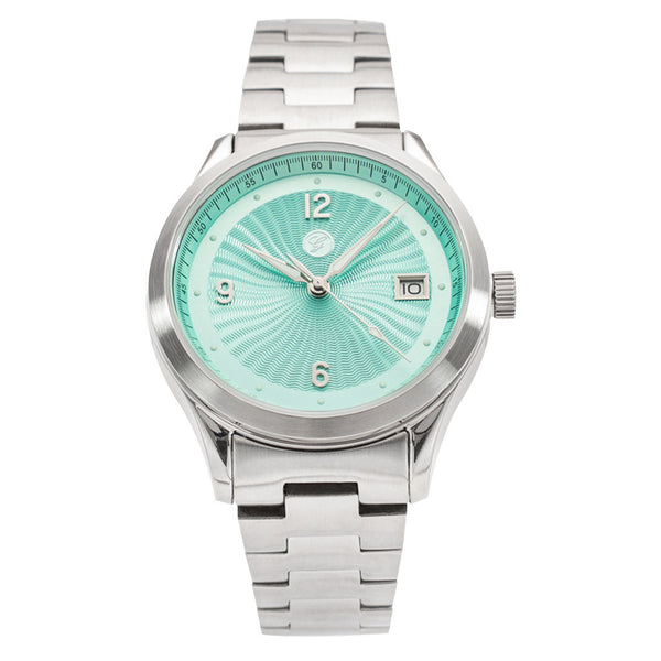 Galvin Loimu Glacier on Steel Bracelet #GVN-05