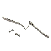 Galvin Loimu Glacier on Steel Bracelet #GVN-05