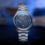 Galvin Loimu Midnight on Steel Bracelet #GVN-07