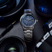 Galvin Loimu Midnight on Steel Bracelet #GVN-07