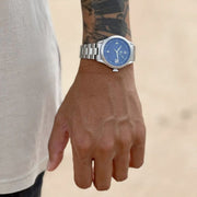 Galvin Loimu Midnight on Steel Bracelet #GVN-07