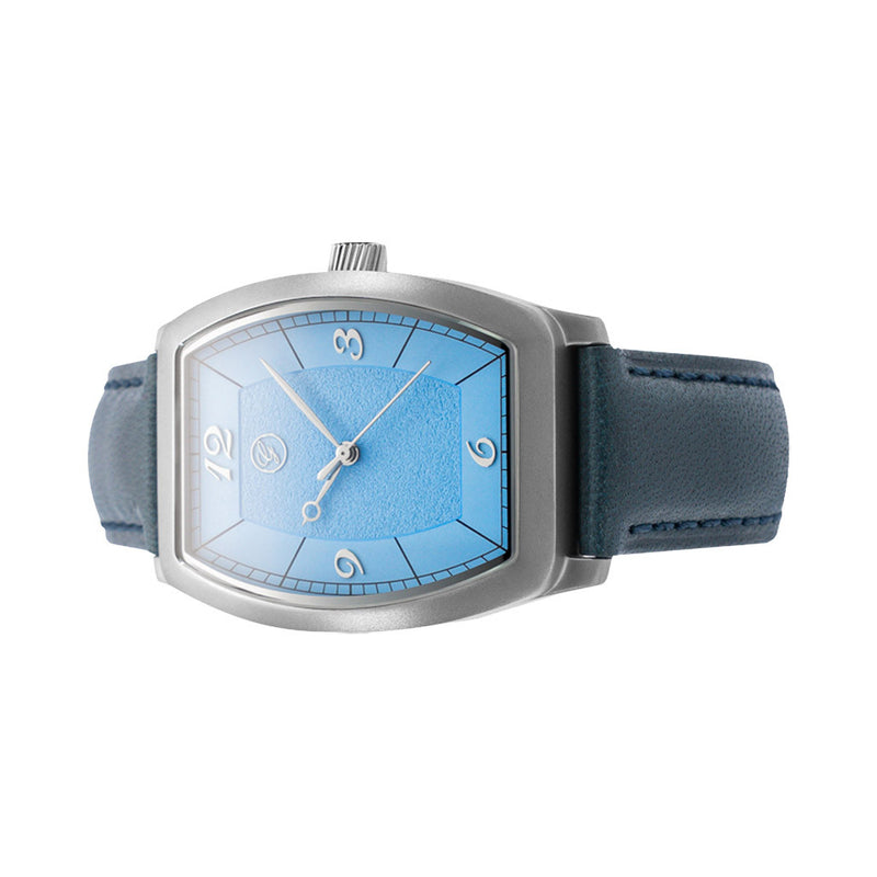 Galvin Suvi Lake on Blue Leather Strap #GVN-09