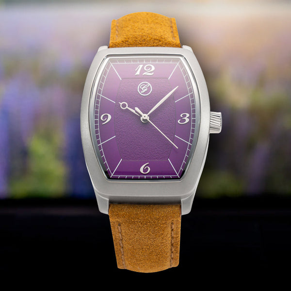 Galvin Suvi Lupine on Tanned Suede Strap #GVN-11