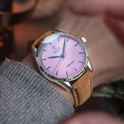 Galvin Alku Lilac on Brown Vegan Leather Strap #GVN-12