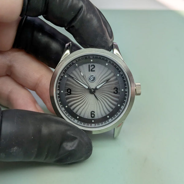 Galvin Loimu Coal on Steel Bracelet #GVN-13