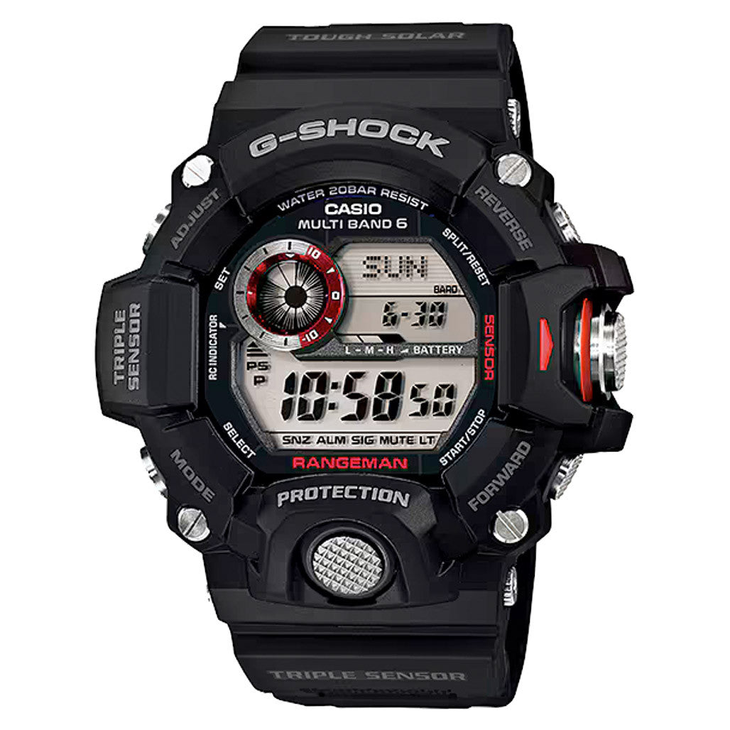 ピ*す様 GSHOCK/レンジマン/迷彩/GW-9400/ミリタリー/電波ソーラ Casio G-Shock Master of G-Land GW-9400 Series in Black #GW9400-1