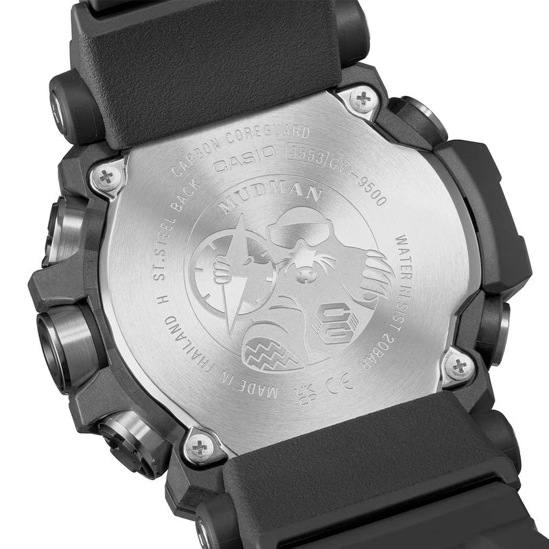 Casio G-Shock Master of G-Land Mudman Series in Black #GW9500-1
