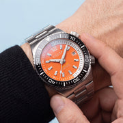 Sicura Hexa 400 Dive Watch with Orange Dial #H400.SS.A.40ATM.03.SS