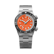 Sicura Hexa 400 Dive Watch with Orange Dial #H400.SS.A.40ATM.03.SS