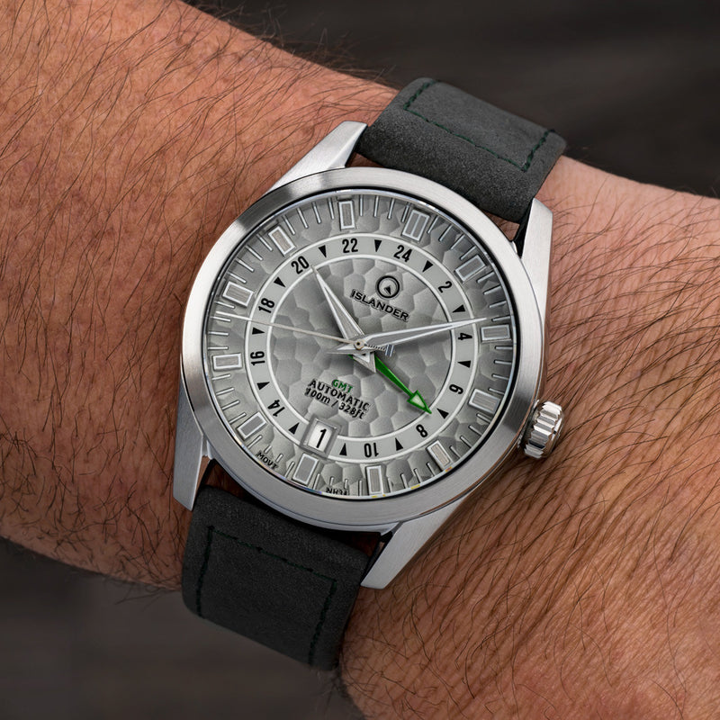 Islander Melville GMT with Grey Hammer Dial #ISL-212