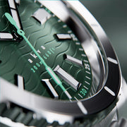 Henry Archer Akva Automatic Dive Watch with Underwater Green Dial #HAC-AKV-UWG-3LI