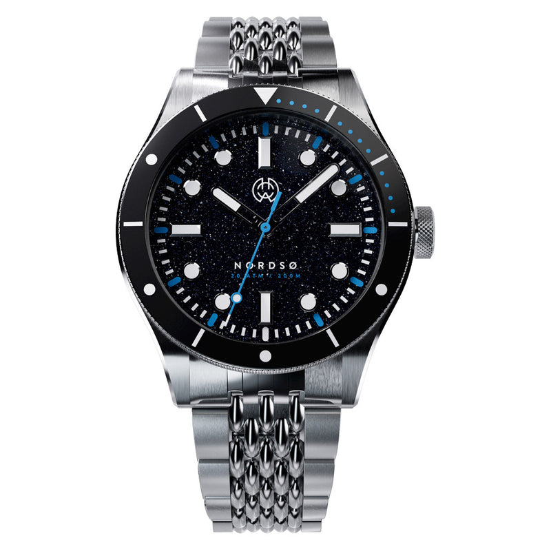 Henry Archer Nordso Aventurine Automatic Watch with Ad Astra Dial #HAC-NOR-AST-BOR