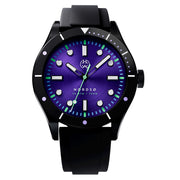 Henry Archer Nordso DLC Automatic Watch with Cosmic Purple Dial #HAC-NOR-CPD-3LI